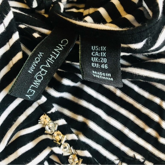 Cynthia Rowley Jeweled Tunic Top - Picture 6 of 9